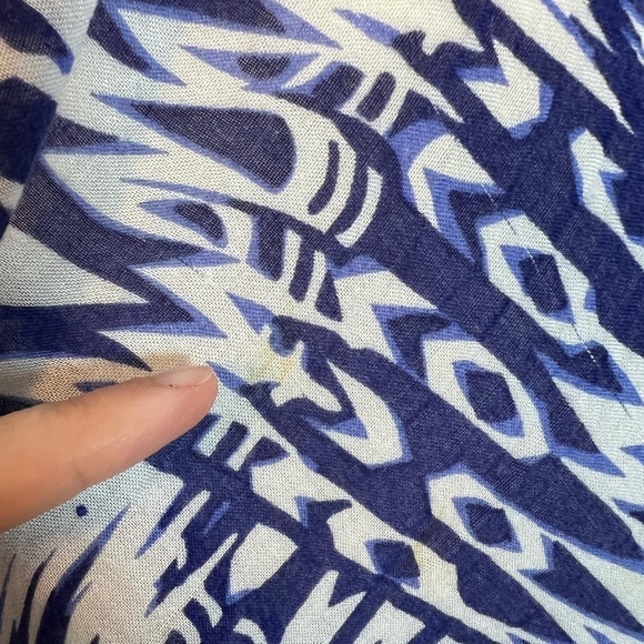 Michael Stars Ikat Print Kimono Convertible Wrap - Picture 3 of 8